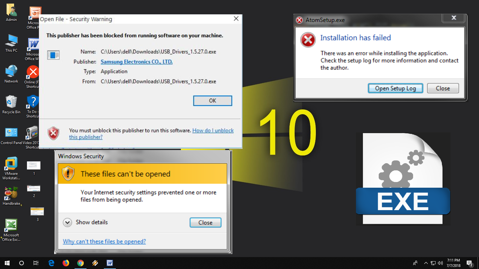 download windows 10 exe file
